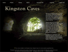 Tablet Screenshot of kingstoncaves.com